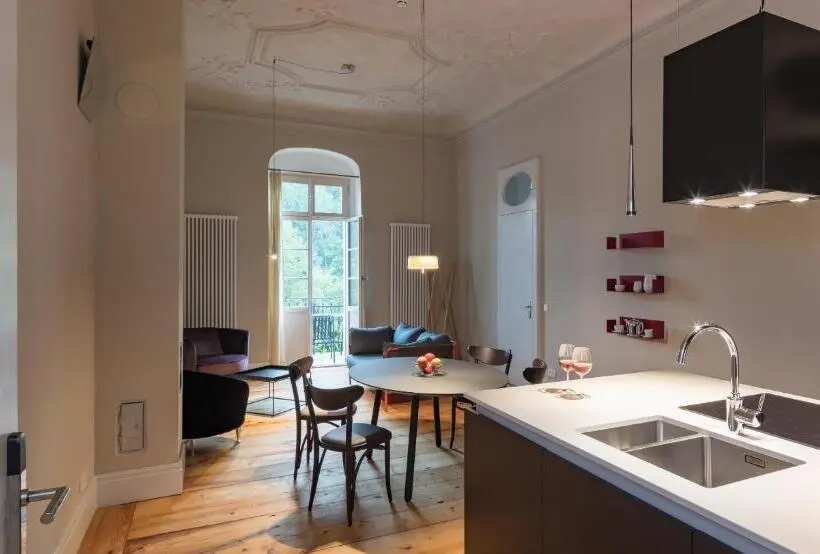 バルコニー付き1ベッドルームアパートメント, Schloss Prossen