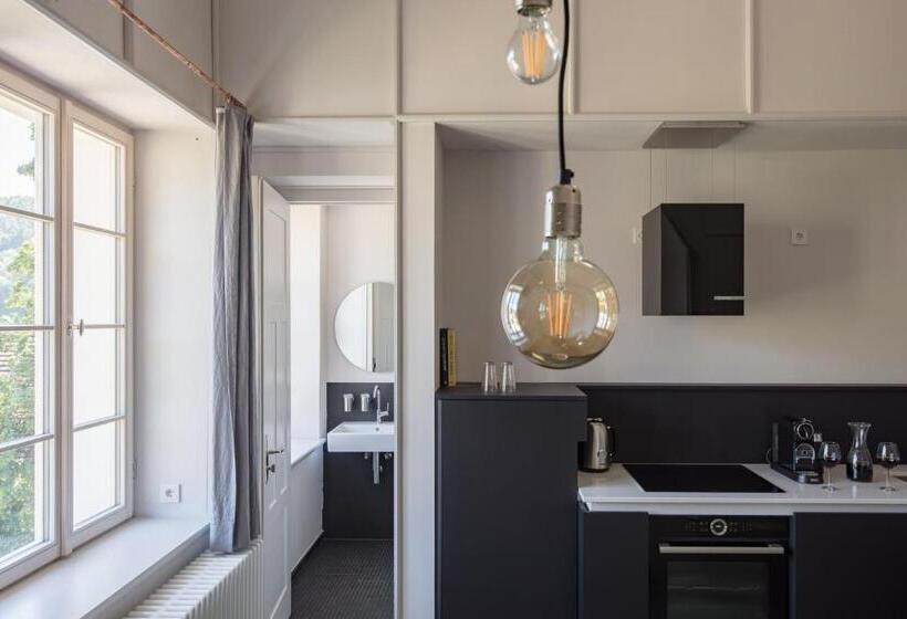 침실 1개 아파트, Schloss Prossen