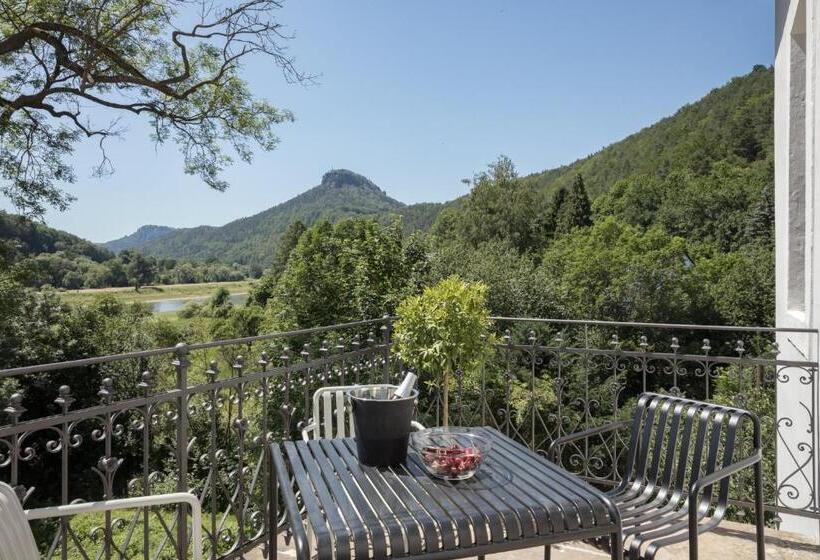 발코니가 있는 스위트, Schloss Prossen