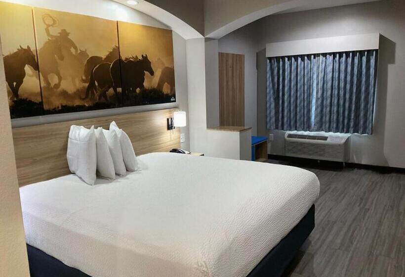 キングサイドベッドのスタンダードワンルーム, Days Inn By Wyndham Humble/houston Intercontinental Airport