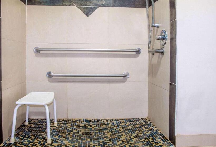 身障者適用キングサイズベッドルーム, Days Inn By Wyndham Humble/houston Intercontinental Airport