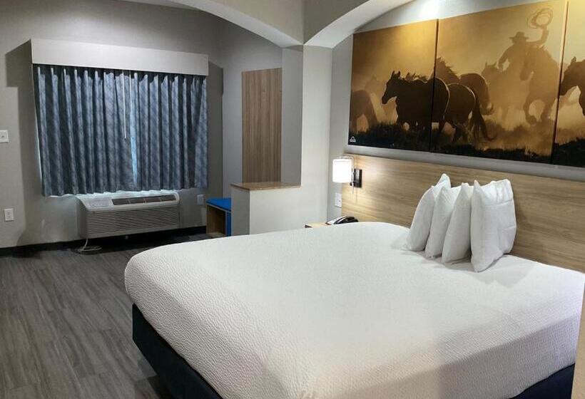 キングサイズベッドのスイートルーム, Days Inn By Wyndham Humble/houston Intercontinental Airport