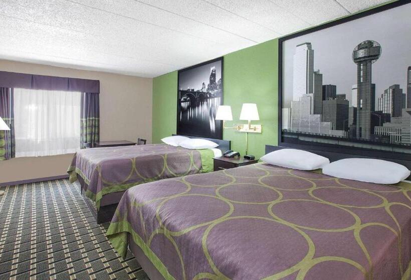 标准间, Super 8 By Wyndham Grand Prairie North