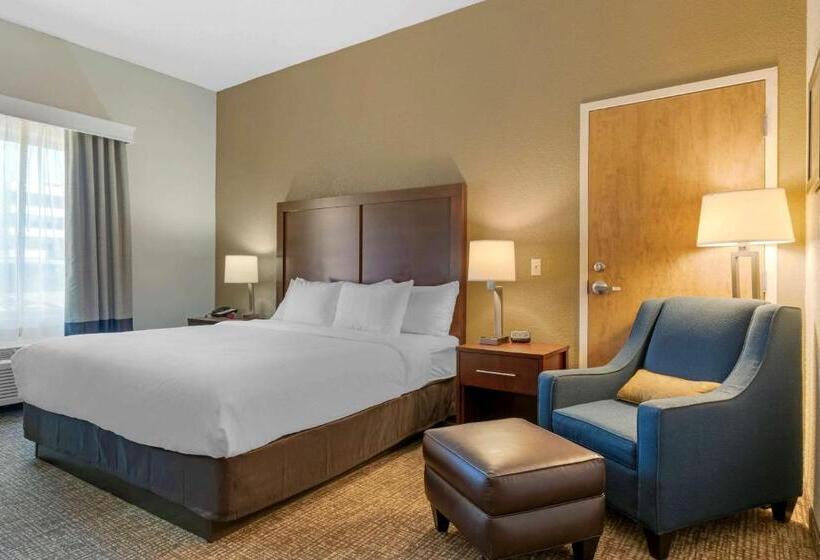 Quarto Estandar Cama King para Deficientes Físicos, Comfort Inn Mechanicsburg  Harrisburg South