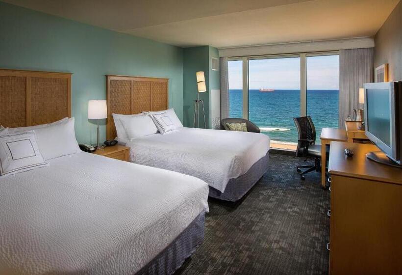 オーシャンビュースタンダードルーム, Courtyard by Marriott Fort Lauderdale Beach