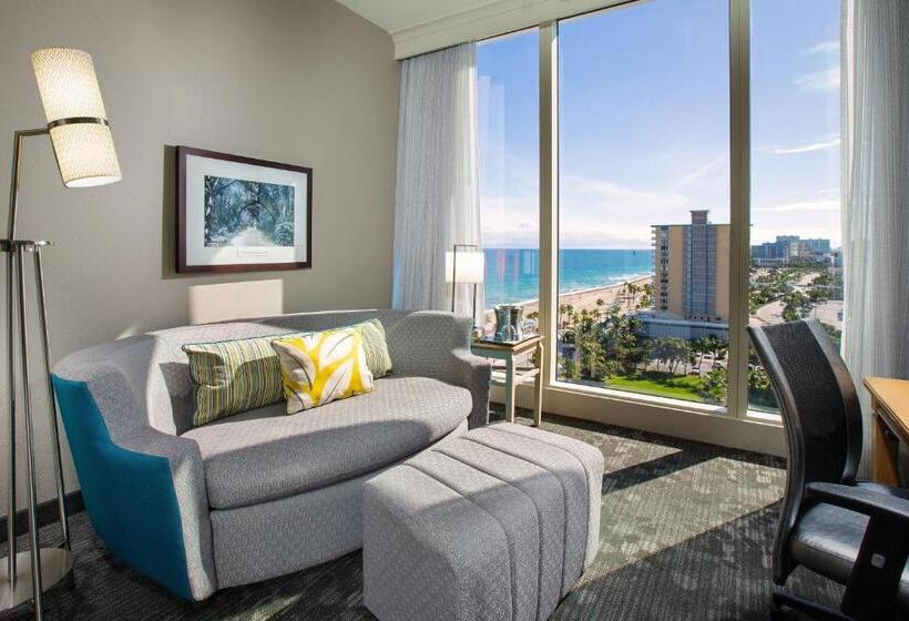 جناح ذو إطلالة, Courtyard by Marriott Fort Lauderdale Beach