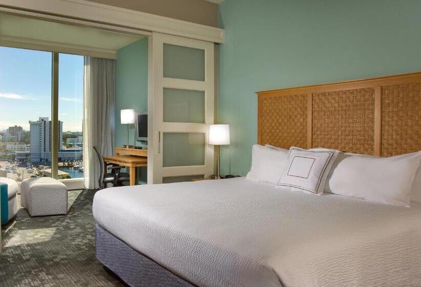 景色の見えるスイートルーム, Courtyard by Marriott Fort Lauderdale Beach