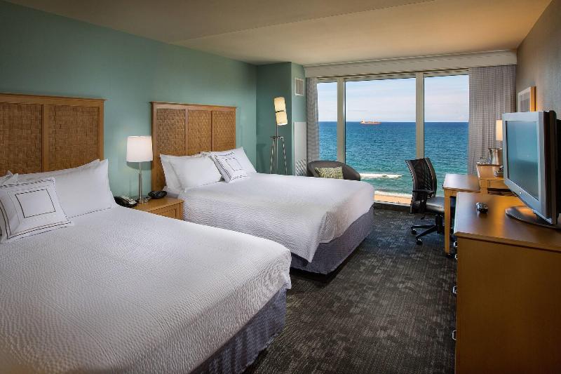 オーシャンビュースタンダードルーム, Courtyard by Marriott Fort Lauderdale Beach