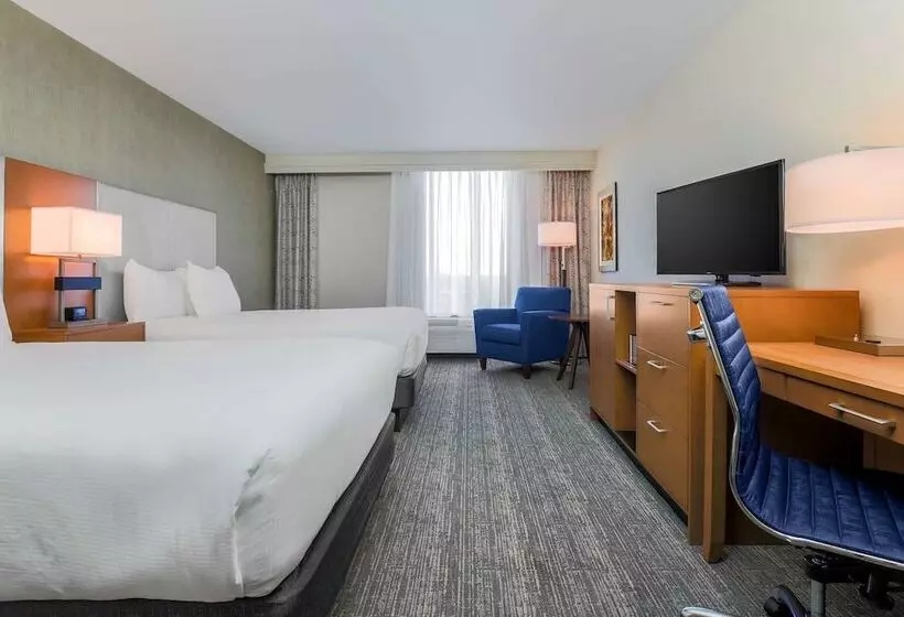 اتاق استاندارد با 2 تخت دوبل, Doubletree By Hilton Atlanta Airport