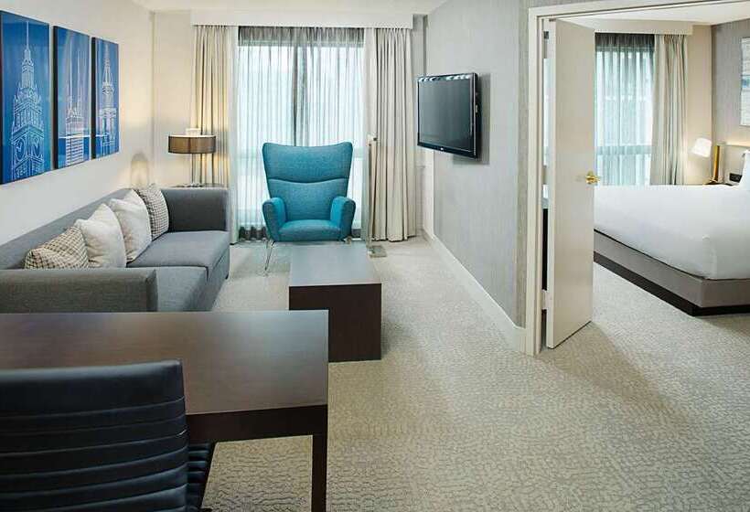سوئیت با تخت بزرگ, Hilton Chicago/magnificent Mile Suites