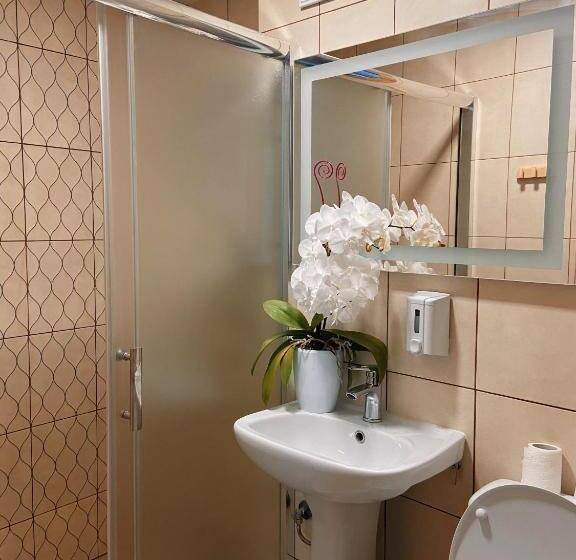 Standard room with outdoor bath, Karpats'kyi Kalejdoskop