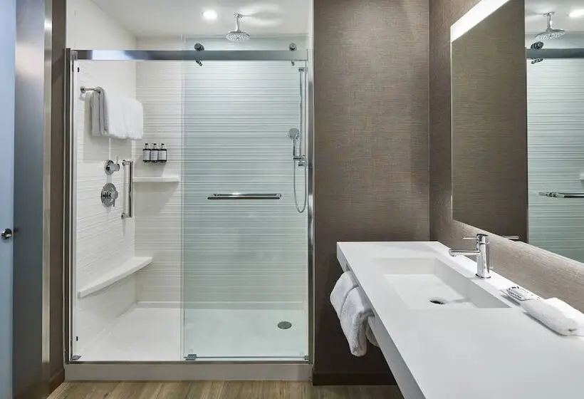 ２ダブルベッドのスタンダードルーム, Ac Hotel By Marriott Atlanta Airport Gateway