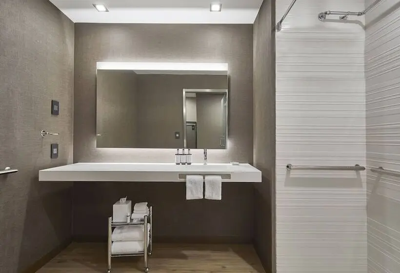 ２ダブルベッドのスタンダードルーム, Ac Hotel By Marriott Atlanta Airport Gateway