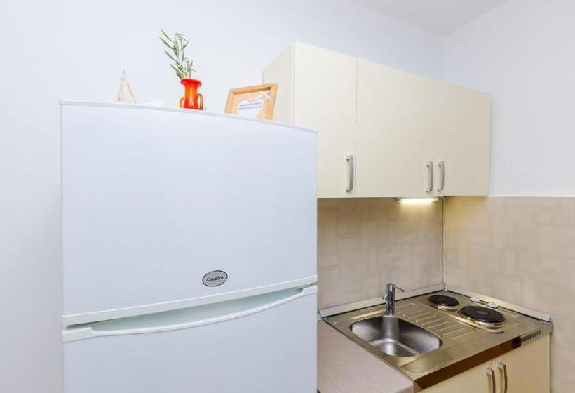 オーシャンビュースタンダードルームバルコニー付き, Apartments Botica