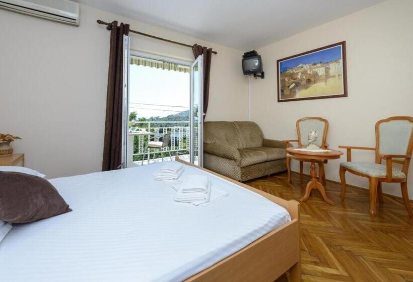 استودیو استاندارد با چشم‌انداز دریا و بالکن, Apartments Botica