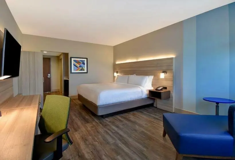 キングサイズベッドのスタンダードルーム, Holiday Inn Express & Suites   Galveston Beach, An Ihg