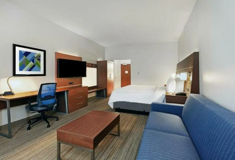 キングサイズベッドのスイートルーム, Holiday Inn Express & Suites   Tulsa Northeast   Owasso, An Ihg