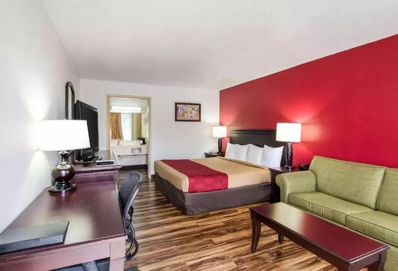 キングサイズベッドのスタンダードルーム, Econo Lodge Marion I 81