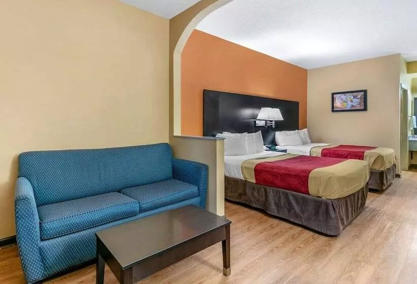 ２ダブルベッドのスタンダードルーム, Econo Lodge