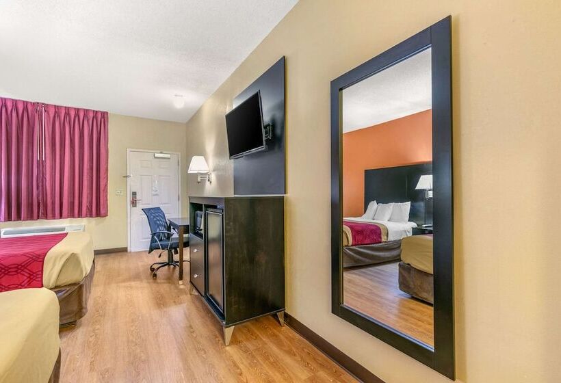 Номер Стандарт 2 Двуспальные Кровати, Econo Lodge