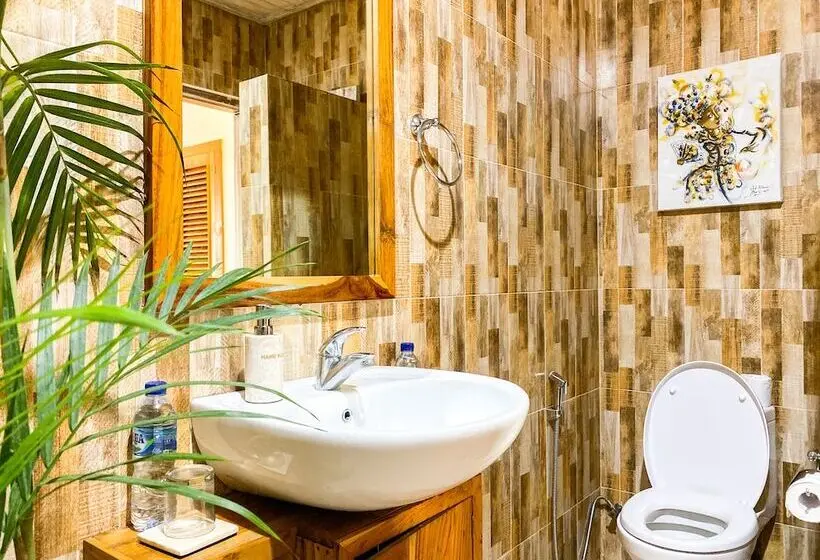 キングサイズベッドのデラックスルーム, Abian Taksu Suite & Villas