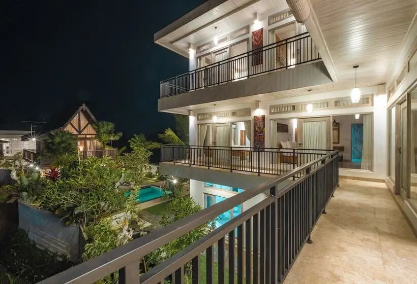 キングサイズベッドのデラックスルーム, Abian Taksu Suite & Villas
