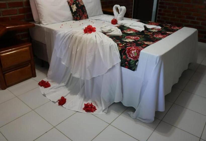 套房带泳池景, Pousada Málaga