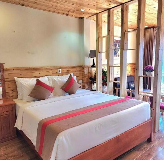 اتاق لوکس با تخت بزرگ, Sapa Retreat Condotel