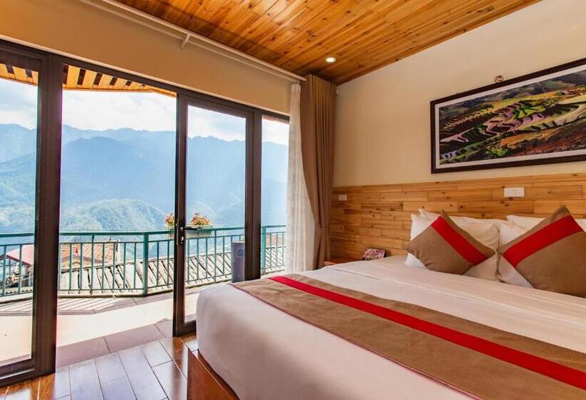 اتاق لوکس با تخت بزرگ, Sapa Retreat Condotel