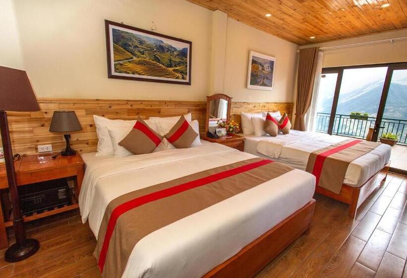 اتاق خانوادگی با چشم‌انداز کوه, Sapa Retreat Condotel