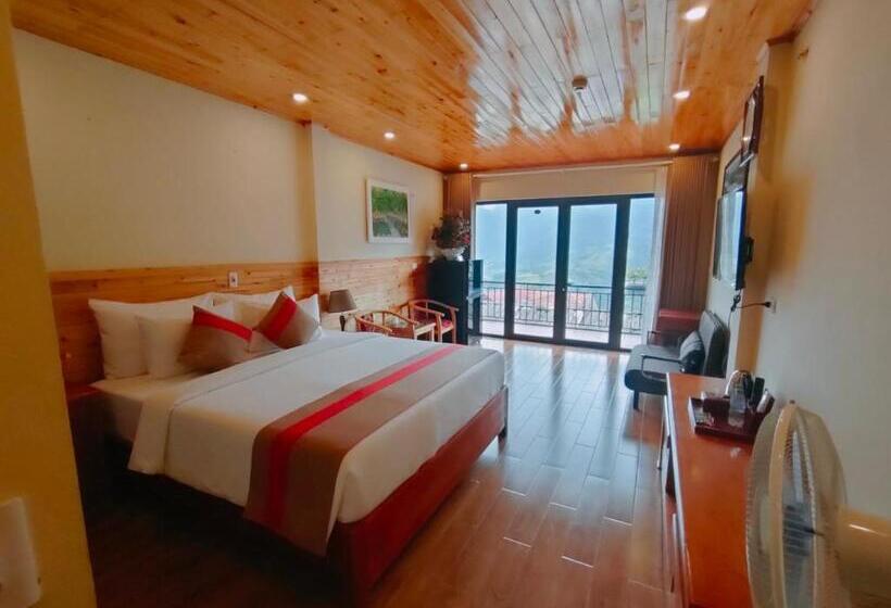 اتاق لوکس با تخت بزرگ, Sapa Retreat Condotel