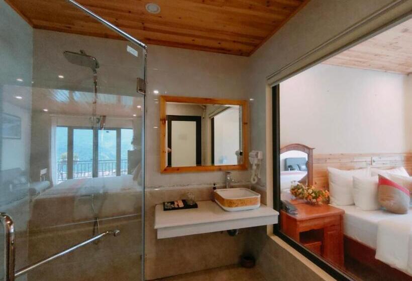 اتاق لوکس با تخت بزرگ, Sapa Retreat Condotel