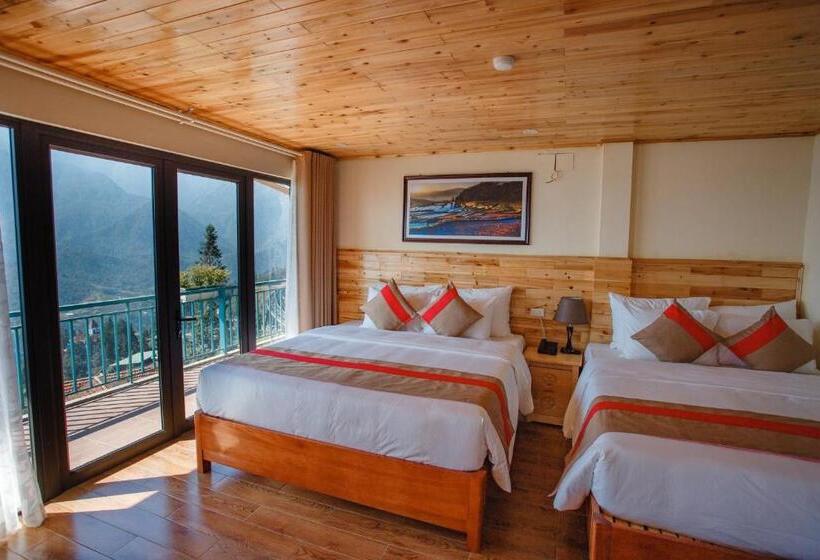 اتاق خانوادگی با چشم‌انداز کوه, Sapa Retreat Condotel
