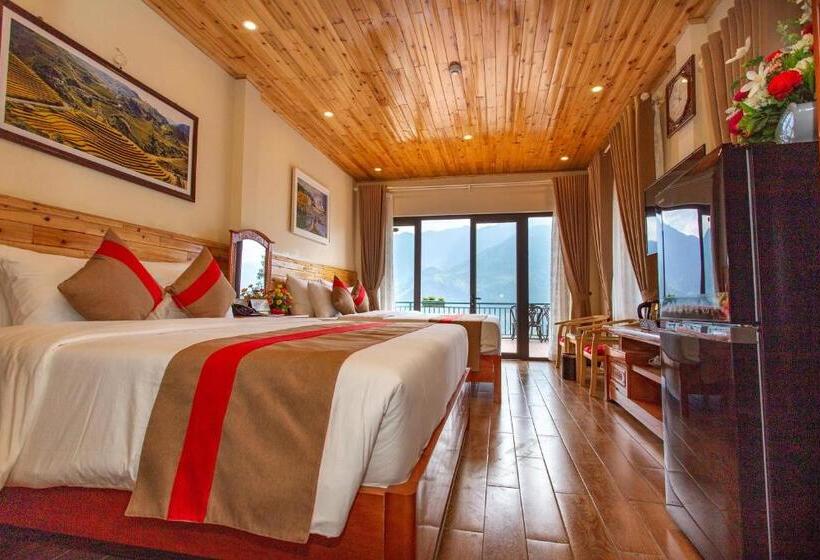 اتاق خانوادگی با چشم‌انداز کوه, Sapa Retreat Condotel