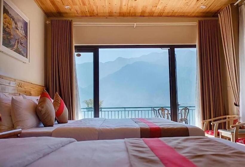 اتاق خانوادگی با چشم‌انداز کوه, Sapa Retreat Condotel
