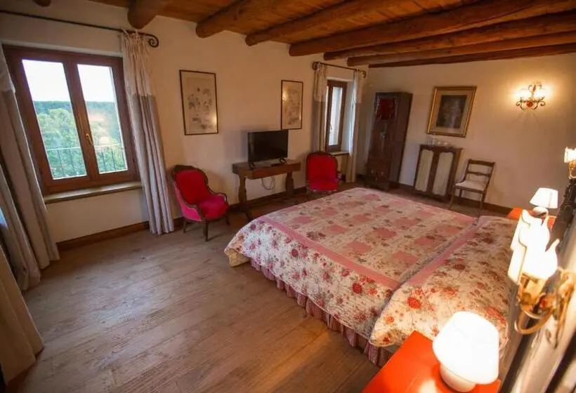 キングサイズベッドのデラックスルーム, Casale La Meridiana