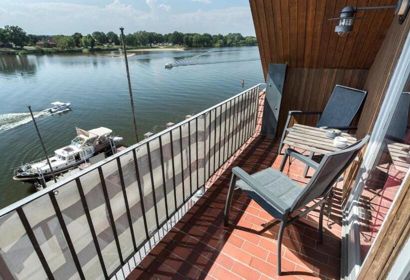 Deluxe room with river view, Gästehaus Von Herzen