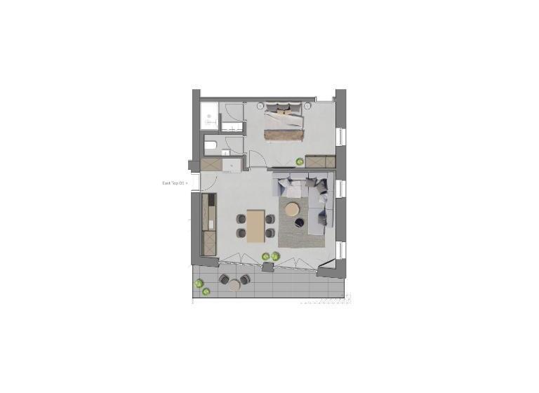 Апартаменты Superior 1 Спальня, Going Triple A Apartments East