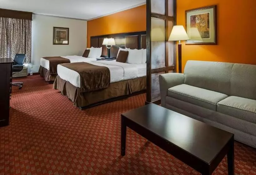 クイーンサイズベッドのスイートルーム, Best Western Plus Lubbock Windsor Inn