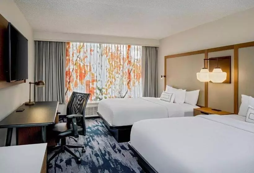 اتاق استاندارد با 2 تخت دوبل, Fairfield Inn By Marriott Bangor