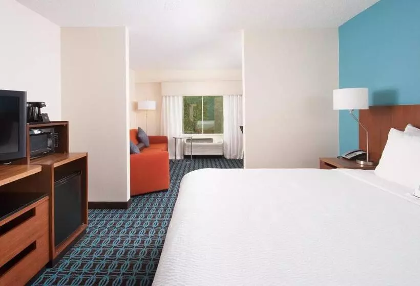 キングサイズベッドのスタンダードルーム, Fairfield Inn Charlotte Gastonia