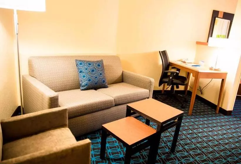 キングサイズベッドのスイートルーム, Fairfield Inn & Suites Fredericksburg