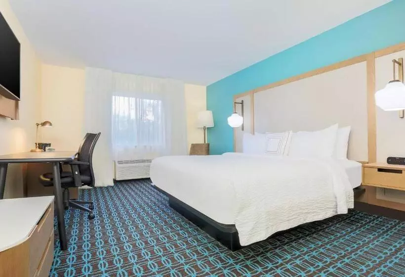 اتاق استاندارد با تخت بزرگ, Fairfield Inn & Suites Houston Humble