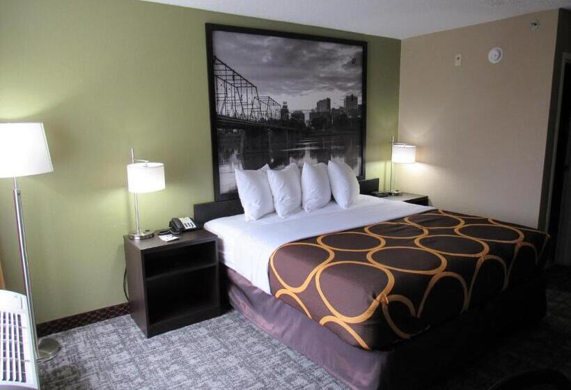 Номер Стандарт Кровать Кинг Адаптированный для Инвалидов, Super 8 By Wyndham New Cumberland