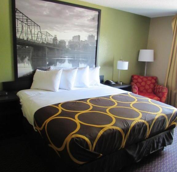 Номер Стандарт Кровать Кинг Адаптированный для Инвалидов, Super 8 By Wyndham New Cumberland