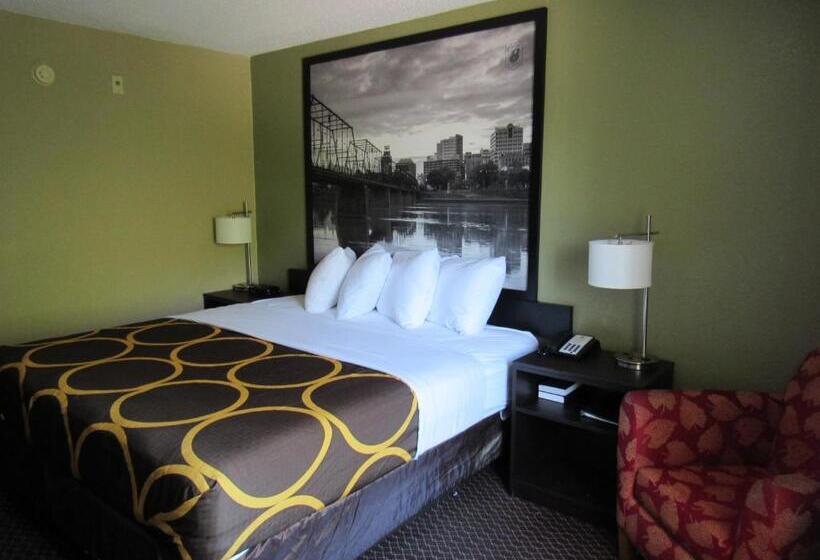 Номер Стандарт Кровать Кинг Адаптированный для Инвалидов, Super 8 By Wyndham New Cumberland