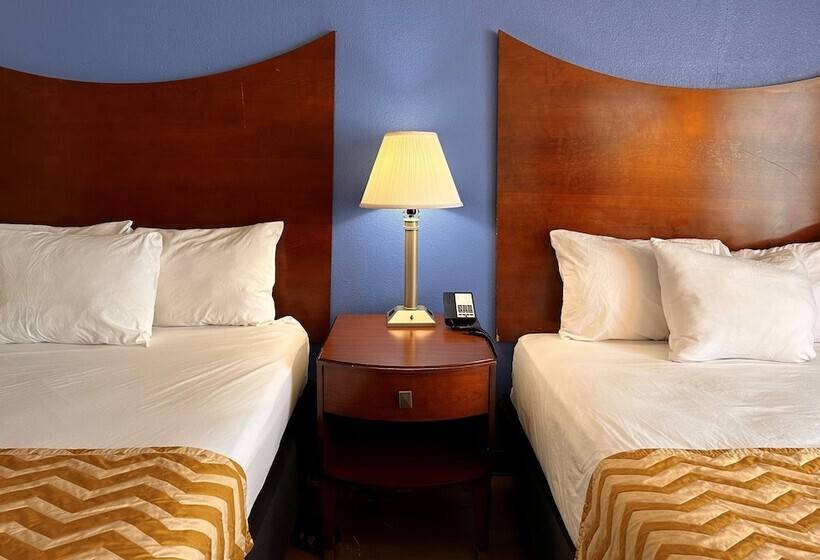 اتاق استاندارد با 2 تخت دوبل, Travelodge By Wyndham Fort Wayne North