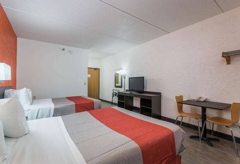 اتاق استاندارد با 2 تخت دوبل, Motel 6 Bridgeview, Il