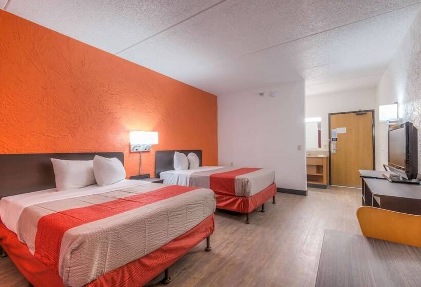 Pokój Standard 2 Łóżka Małżeńskie, Motel 6 Bridgeview, Il