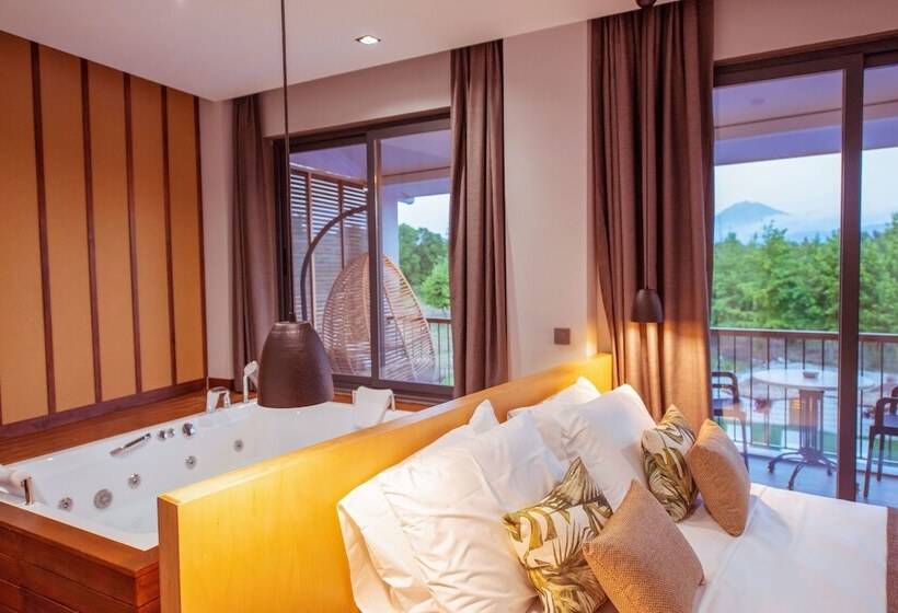 带泳池观景的豪华房, Arwen